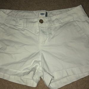 white shorts